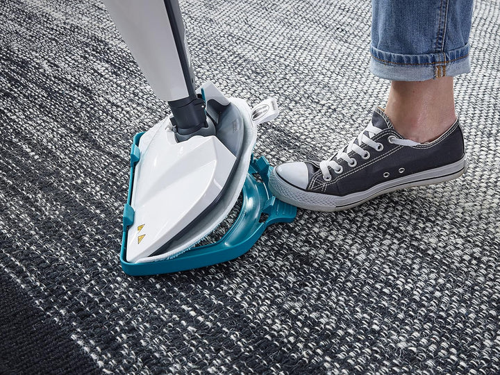 Leifheit 6er Set Ersatzpads Dampfreiniger CleanTenso Power 2.0, Dampfbesen Wischbezug für eine poren