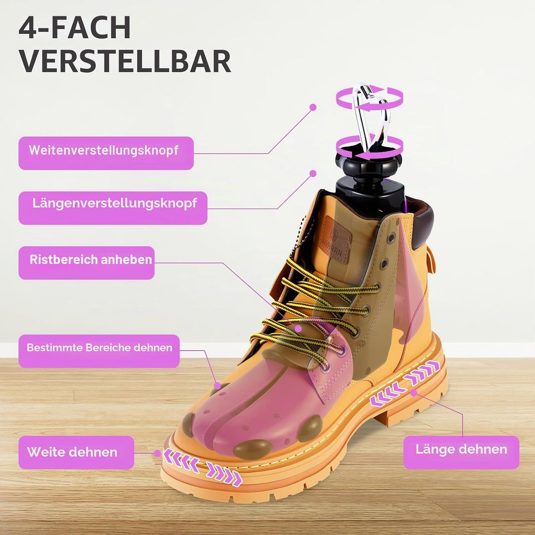 Schuhdehner Schuhweiter Stiefel Herren Damen, Schuhspanner Stiefel, Schuhdehner für Stiefel für Eins
