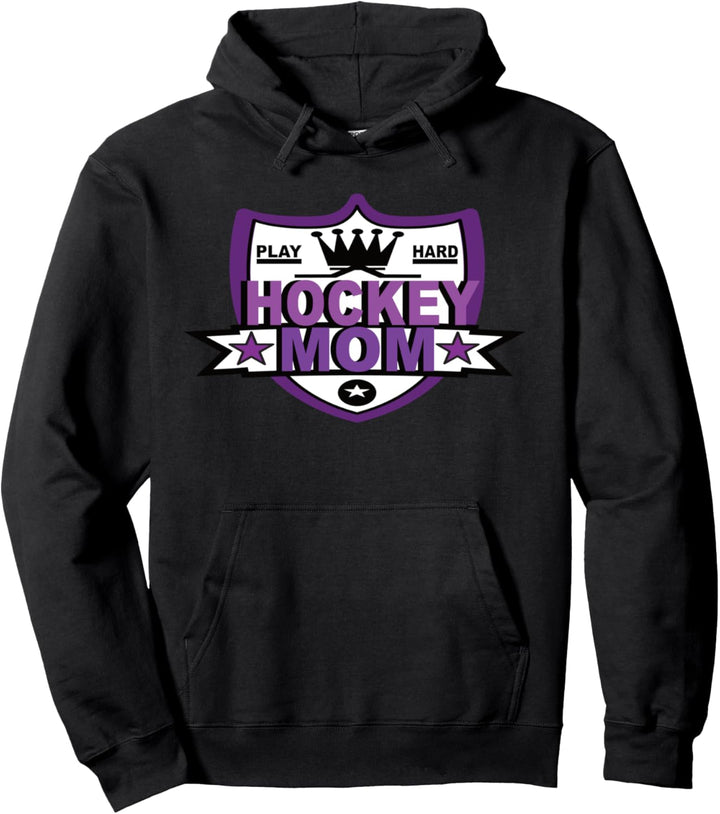 Eishockey Hockey Mom Hockey Mama Eishockeyspieler Puck Pullover Hoodie
