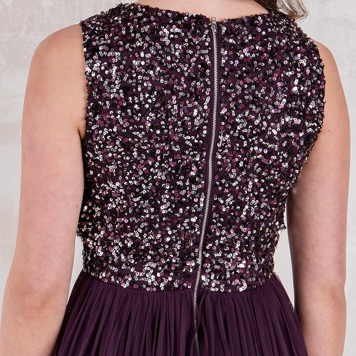 Maya Deluxe Damen Bridesmaid Dress Beere 40, Beere 40