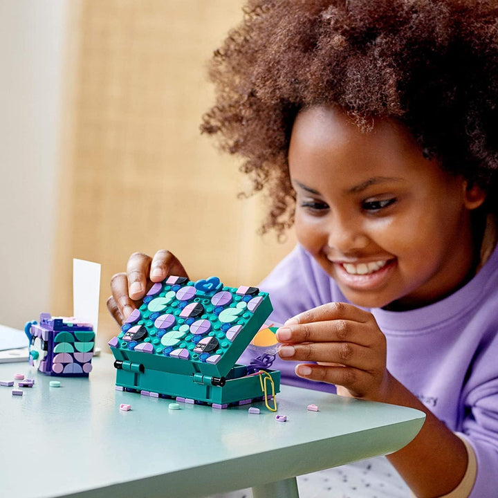 LEGO DOTS Secret Boxes 41925 DIY Craft Decorations Kit; Makes a Creative Gift for Kids Who Want to M