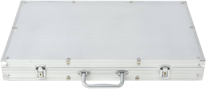 vidaXL Pokerkoffer 1000 Pokerchips Aluminium Koffer Chips Poker Set Pokerset