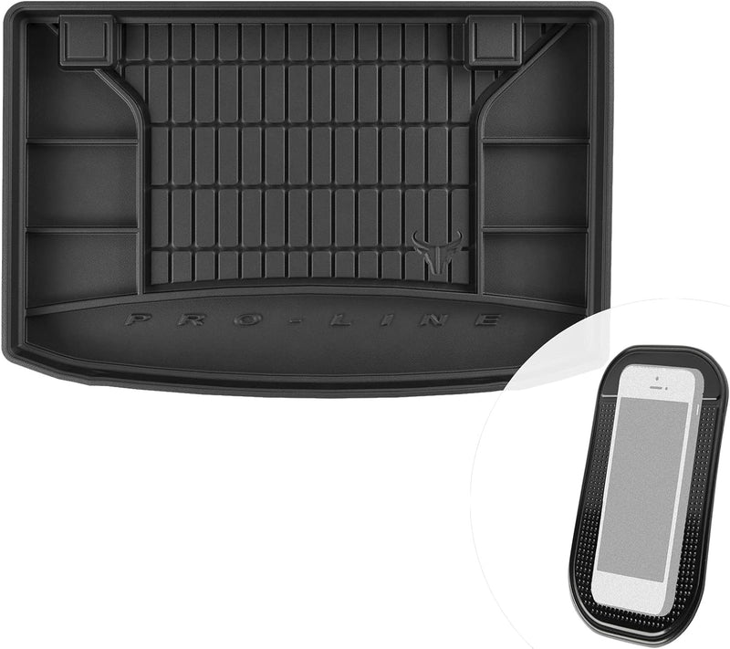 moto-MOLTICO Gummi Kofferraumwanne mit Organizer-Funktion passend für Kia Venga 2009-2019