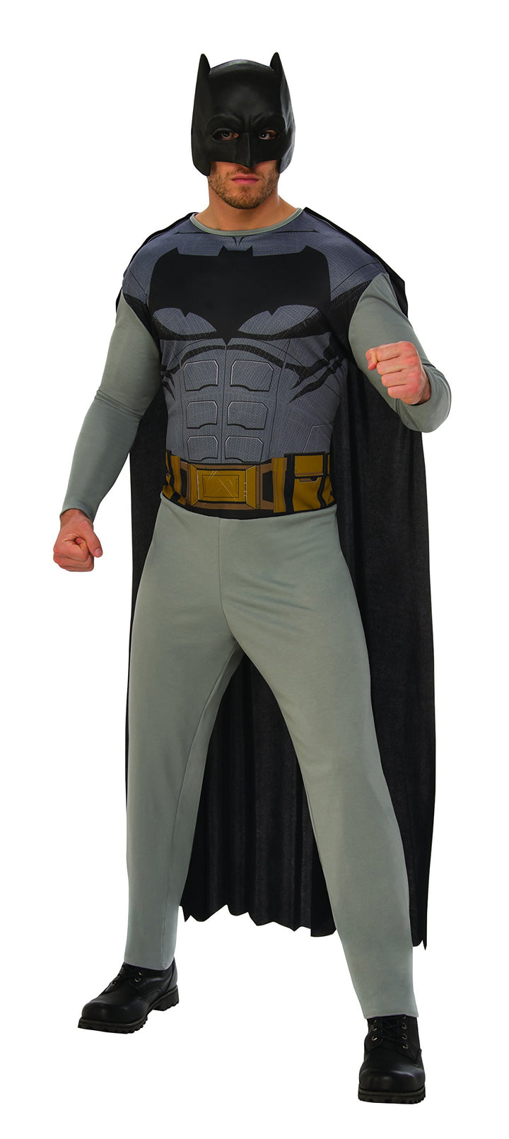 Rubies 820960-XL Batman Erwachsenenkostüm, Herren, Schwarz, XL