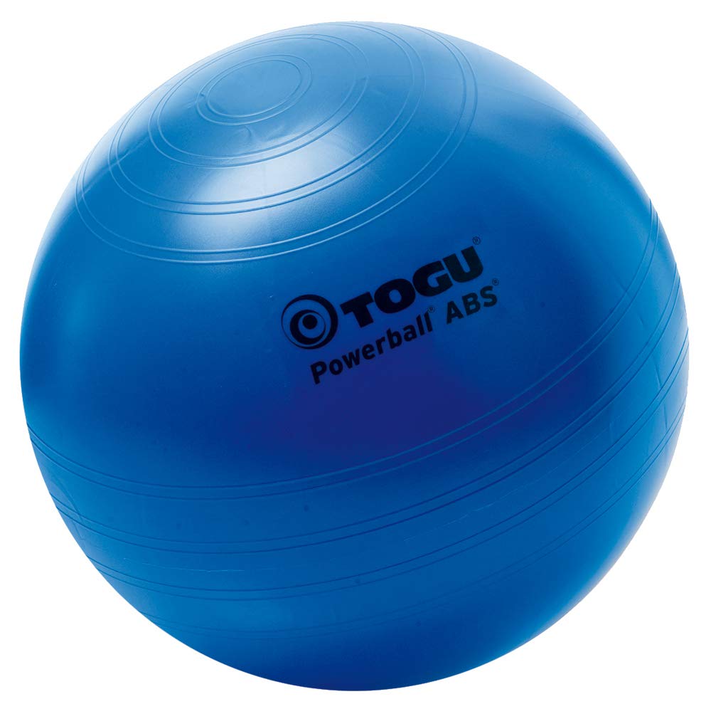 TOGU Gymnastikball Powerball ABS (Berstsicher) 55 cm blau, 55 cm blau