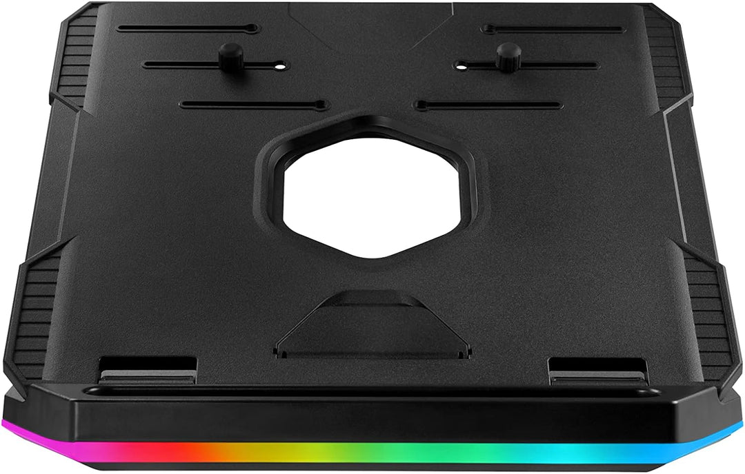ENERMAX ELS001 Laptop-Monitor, ergonomisch, drehbar, 360 °, faltbar, bis zu 3 Geräte, max. Belastung