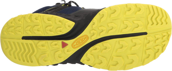 KEEN Herren Nxis Evo Mid Waterproof Wanderstiefel 42.5 EU Black Evening Primrose, 42.5 EU Black Even