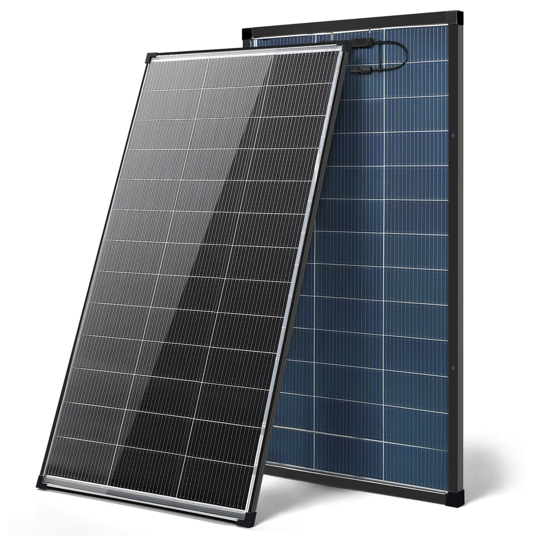 200W Solarpanel Bifazial Glas/Glas TopCon N-typ 18BB Zonnepaneel, A+ Monocrystalline Solarmodule, IP