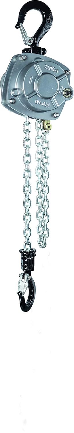 PLANETA PREMIUM PRO E Flaschenzug, Tragfähigkeit 250 kg, Hub 3 m, Antrieb durch Akkuschrauber, Indus