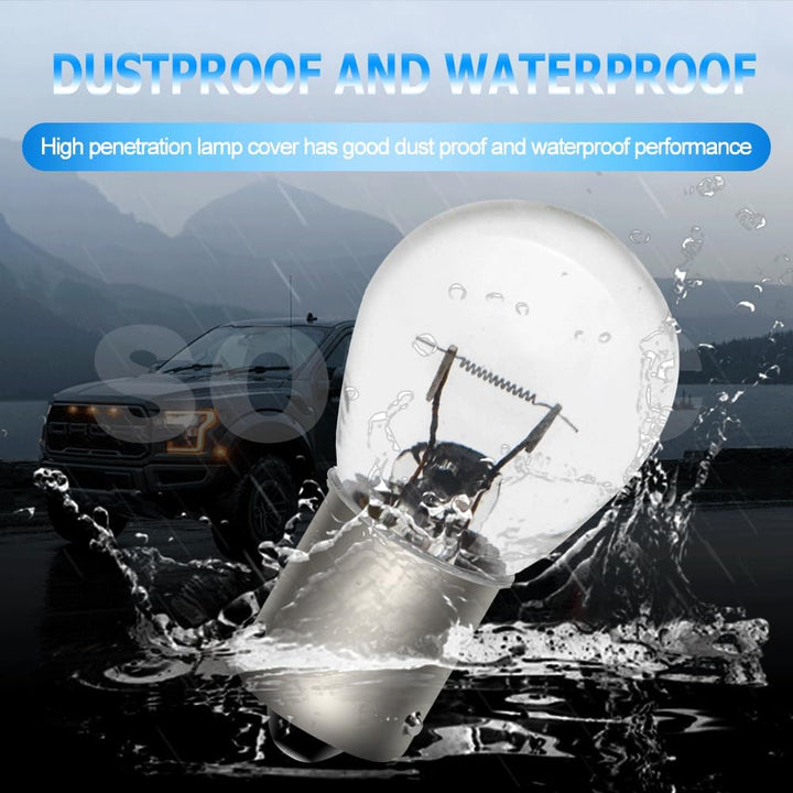 SOFOC PY21W 12V 21W BAU15S Warmweiss Nebel-/Rückfahrleuchte Blinker 150°-Offset-Stift Einfachkontakt