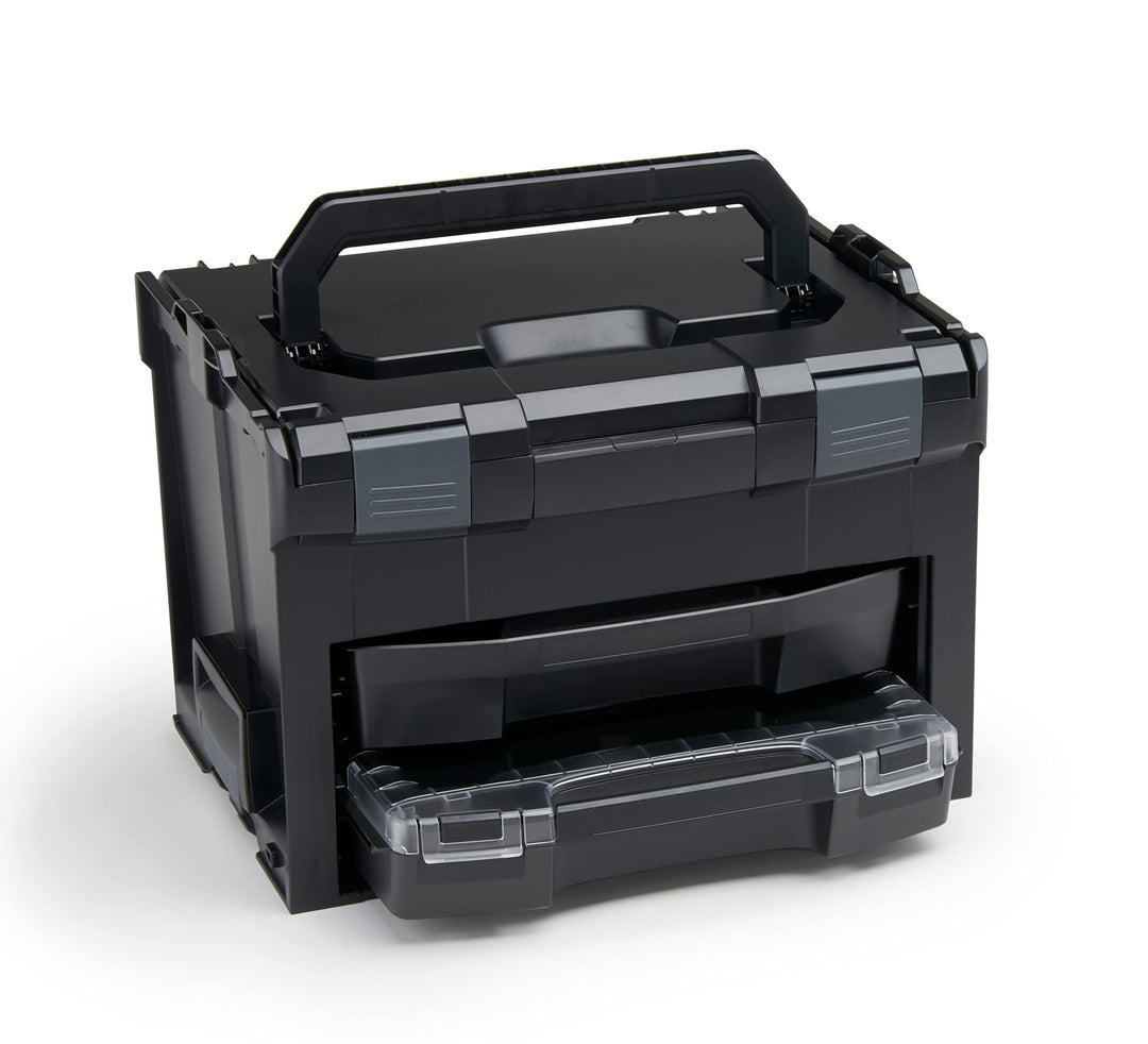 L-BOXX Sortimo Werkzeugkoffer-Set LS-BOXX 306 schwarz mit i-BOXX 72 leer und LS-Schublade 72 leer |