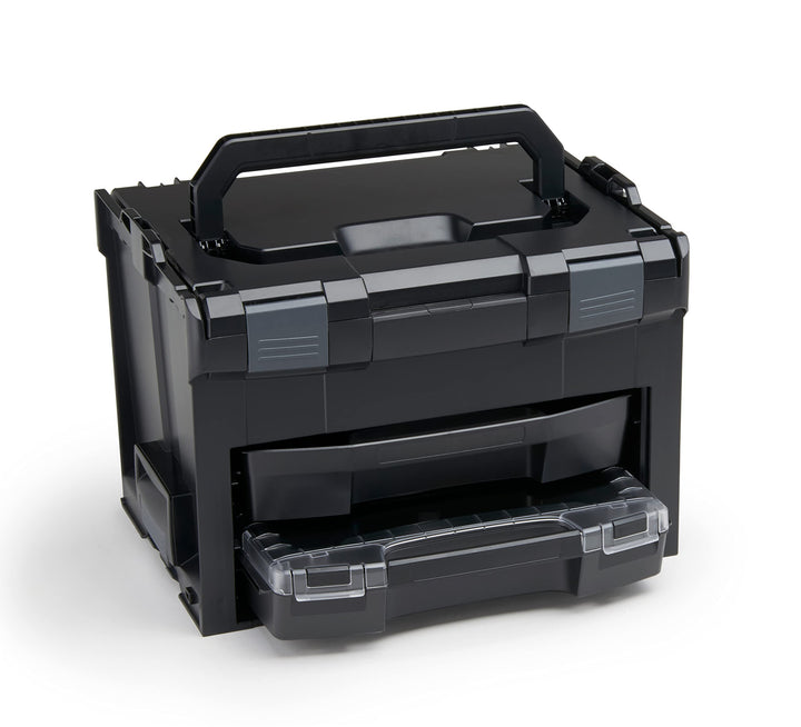 L-BOXX Sortimo Werkzeugkoffer-Set LS-BOXX 306 schwarz mit i-BOXX 72 leer und LS-Schublade 72 leer |