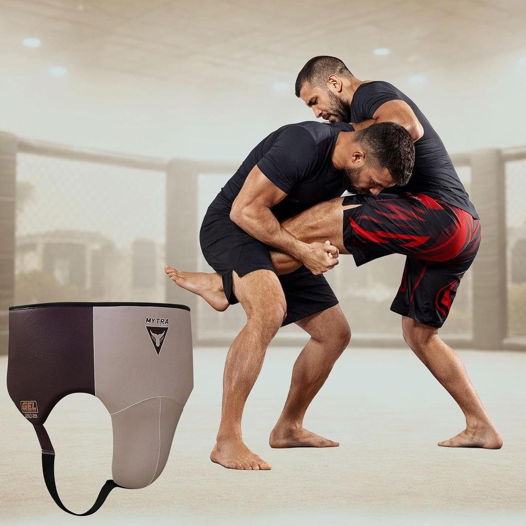 Mytra Fusion Tiefschutz Herren Kampfsport Tiefschutz für MMA, Muay Thai, Kickboxen und Kampfsport Ba