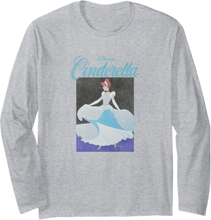 Disney Cinderella 70th Anniversary Cinderella Dancing Poster Langarmshirt