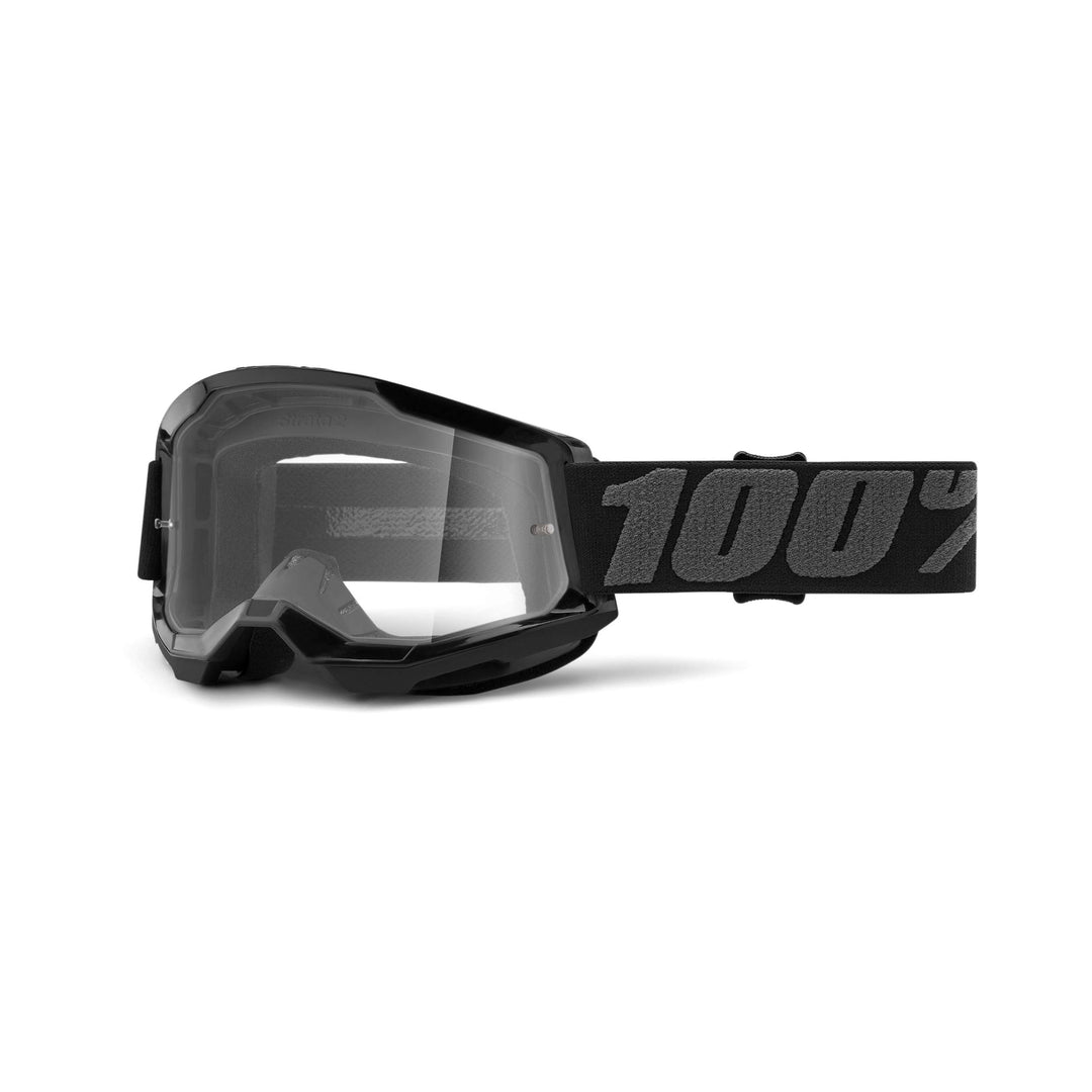 100% Unisex-Adult Strata 2 Sunglasses, Blau, Erwachsene Schwarz, Schwarz