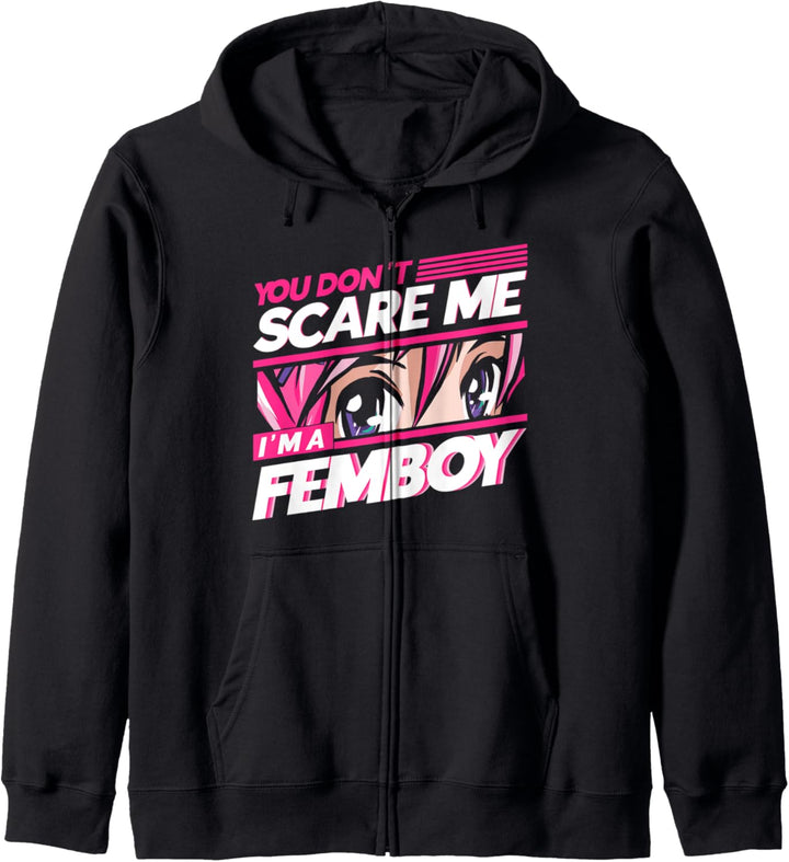 Femboy Aesthetic Pastel Anime Crossdressing Kapuzenjacke