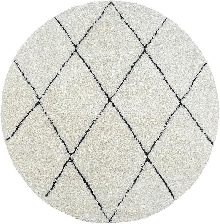 the carpet Velvet eleganter Designer Teppich Wohnzimmer, weicher &amp; pflegeleichter Hochflor Wohnzimme