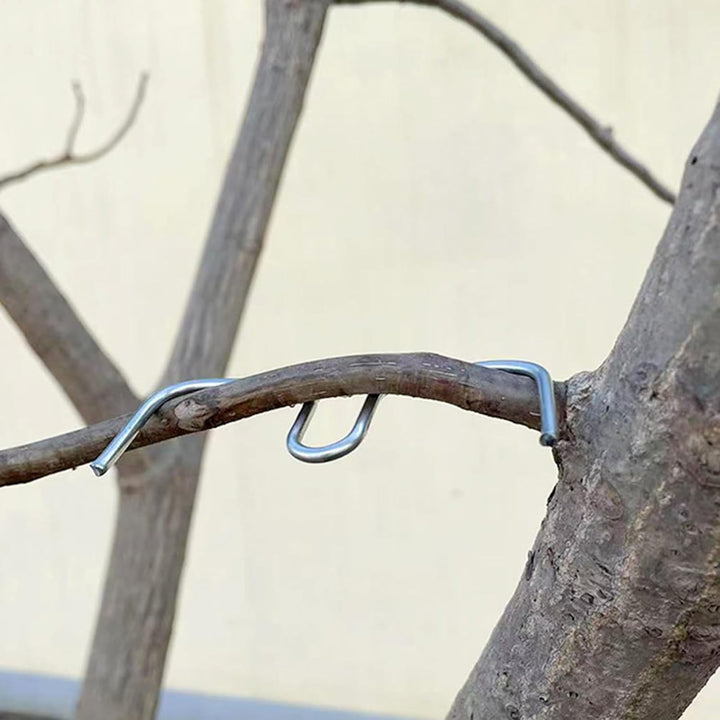150 Stück Astspreizer für Obstbäume Astzieher 13/10/8cm, Astklammern Metall Zweigspreizer für Garten