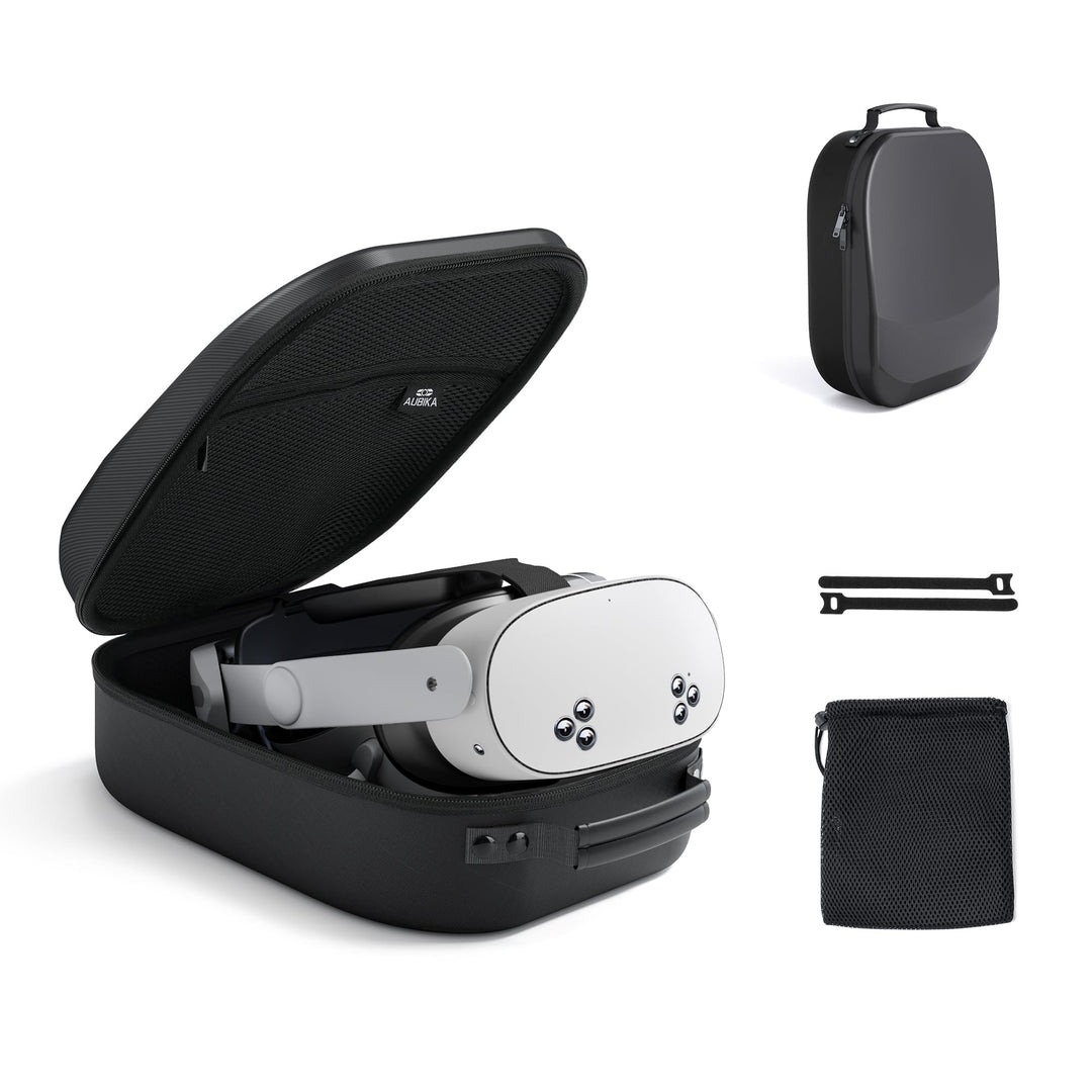 Aubika Tasche für Meta Quest 3/Oculus Quest 2/Pico 4 Zubehör, Tragetasche Kompatibel mit Quest 2 mit