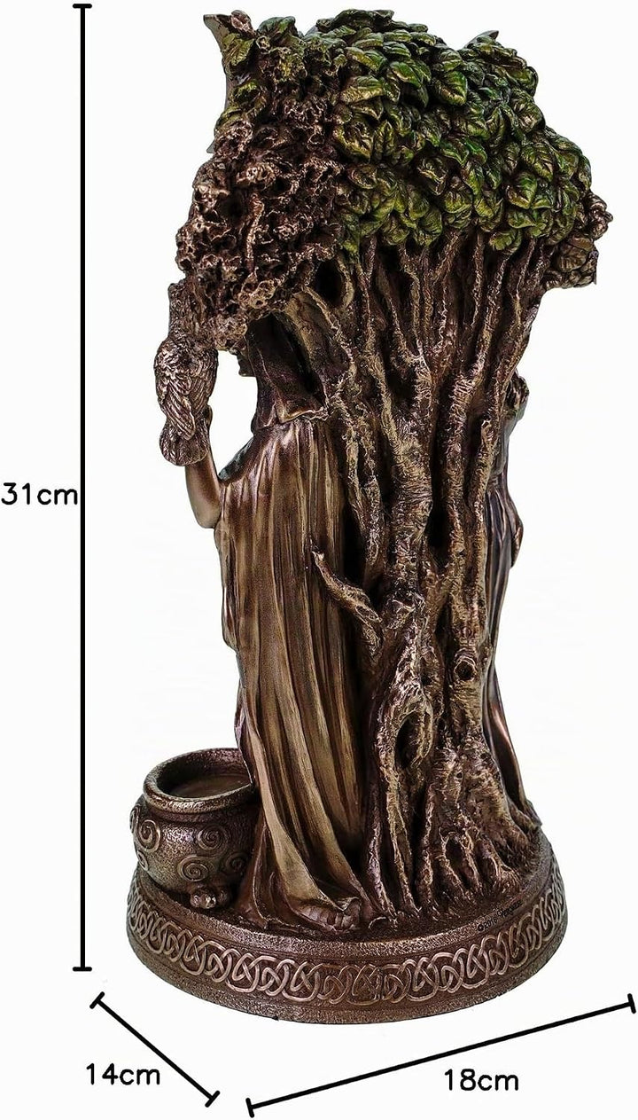Keltische Trinity Göttin Statue Figur Skulptur Wicca Trinität keltisch