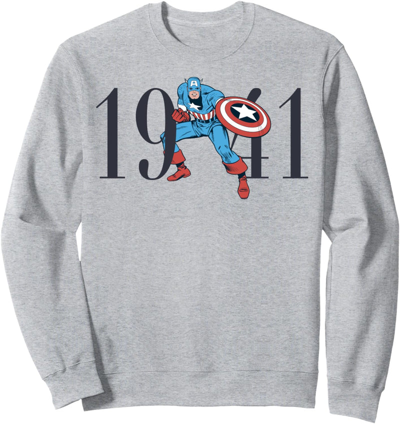 Marvel Captain America 1941 Portrait Sweatshirt