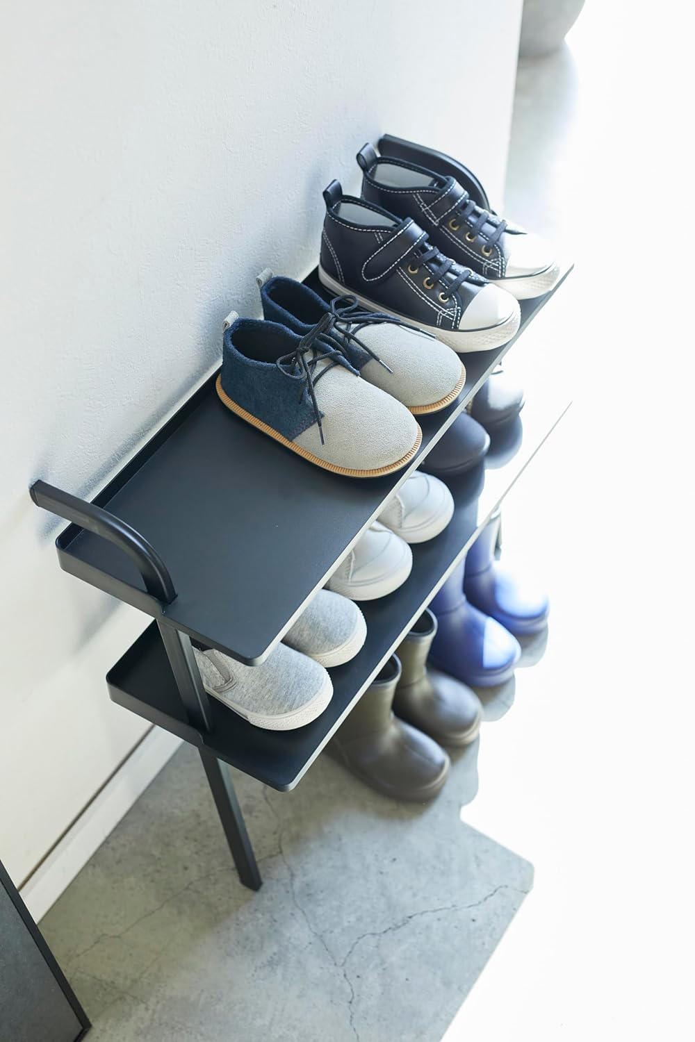 Yamazaki Schuhregal, schwarz, One Size, Schwarz