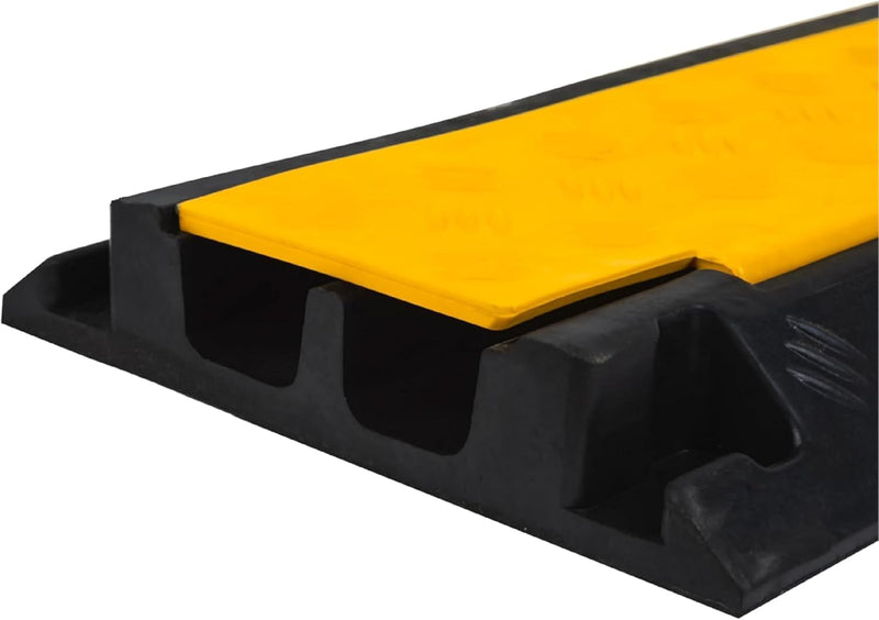 Kabelbrücke 2-Kanal Überfahrschutz Kabelkanal Brücke Rampe Protector Pkw&LKW