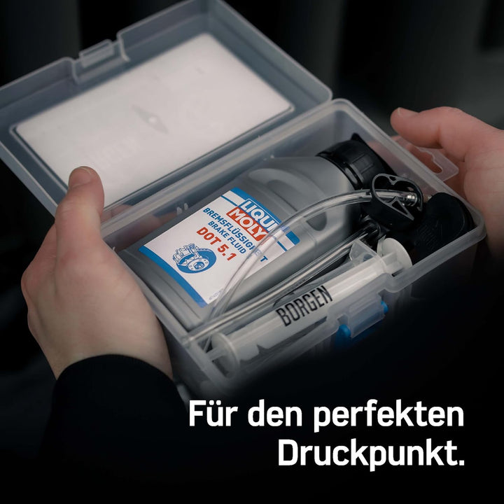 Borgen Entlüftungskit für Avid-Sram Schreibenbremsen - Bremsen entlüften für Avid Elixir UVM. Inkl.