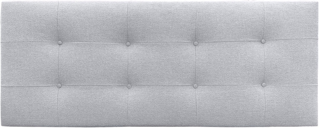 DHOME Kopfteil, gepolstertes Bett Kopfteil 8cm dick. Gepolstertes Kopfteil ACUALINE Stoff und Kunstl