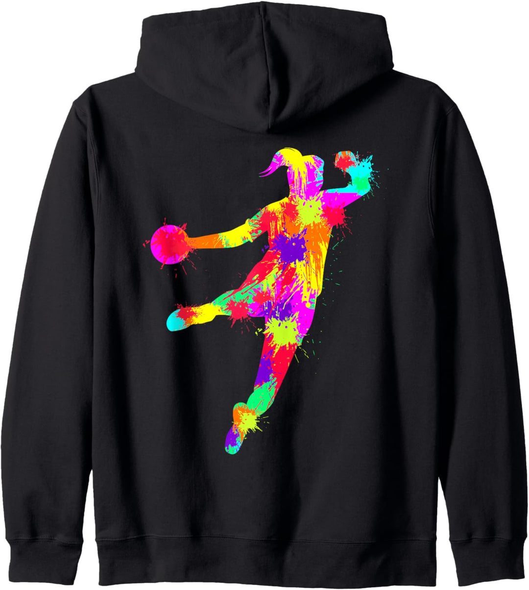 Handball Handballerin Handballspieler Mädchen Kinder Kapuzenjacke