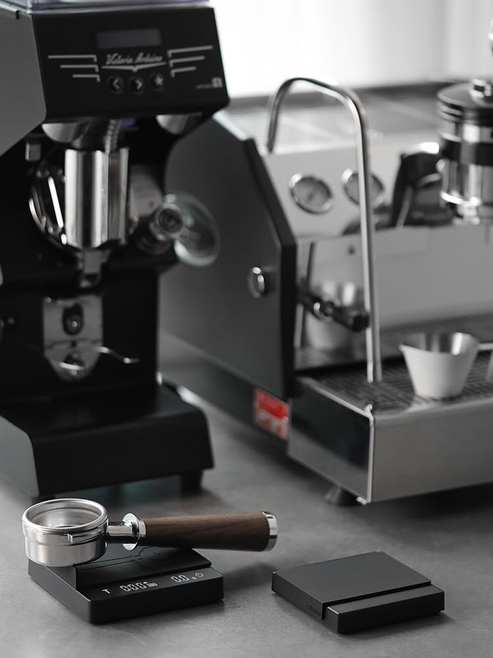 MHW-3BOMBER Kaffeewaage mit Timer & Echtzeit-Durchflussrate, Digitale Präzisionswaage 0,1 g für Espr