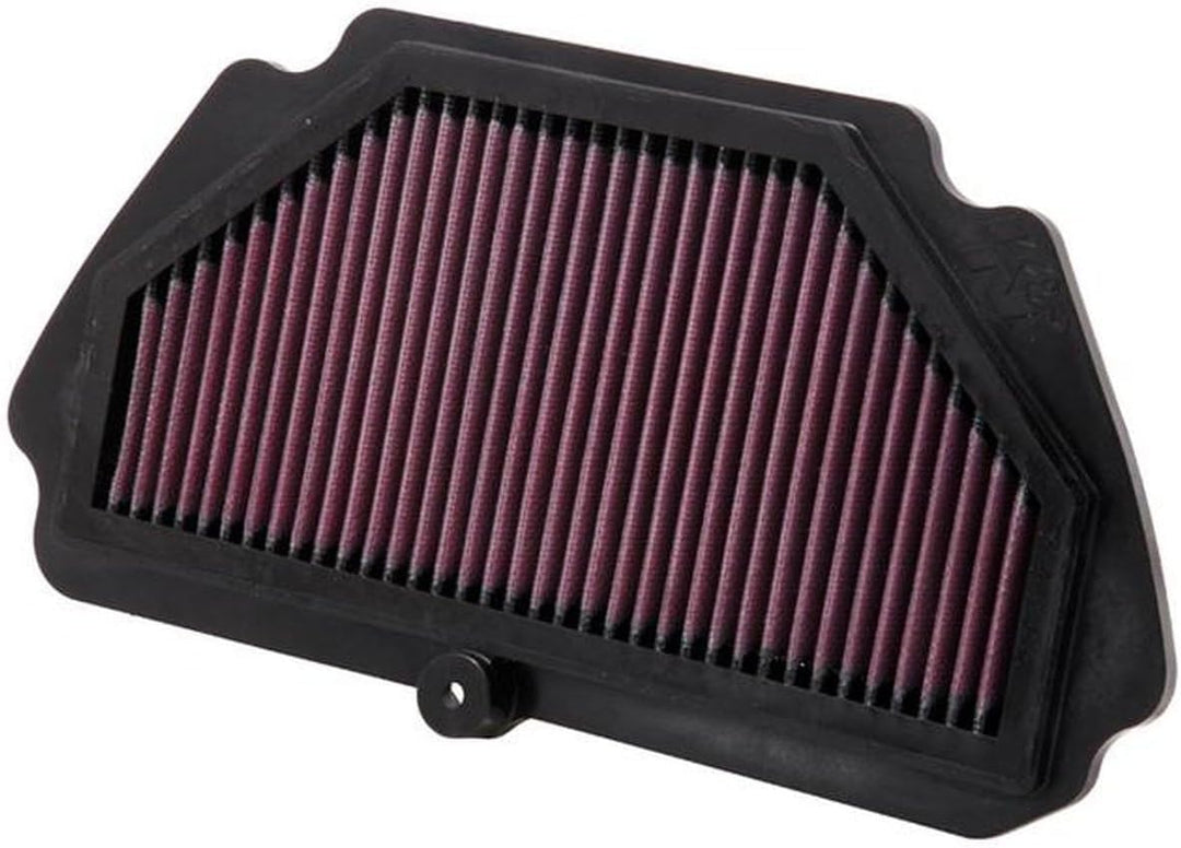 K&N KA-6009 Motorrad Tauschluftfilter, Rot