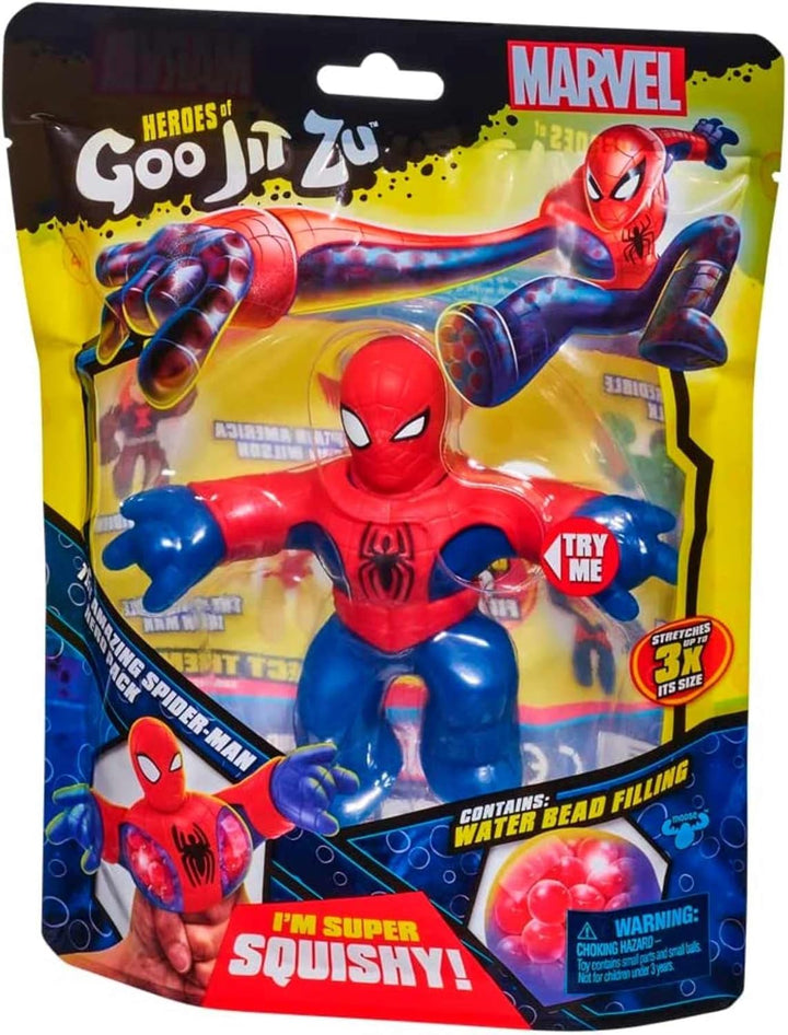 BANDAI Heroes of GOO JIT Zu Actionfigur - Marvel Amazing Spiderman, Mehrfarbig CO41368