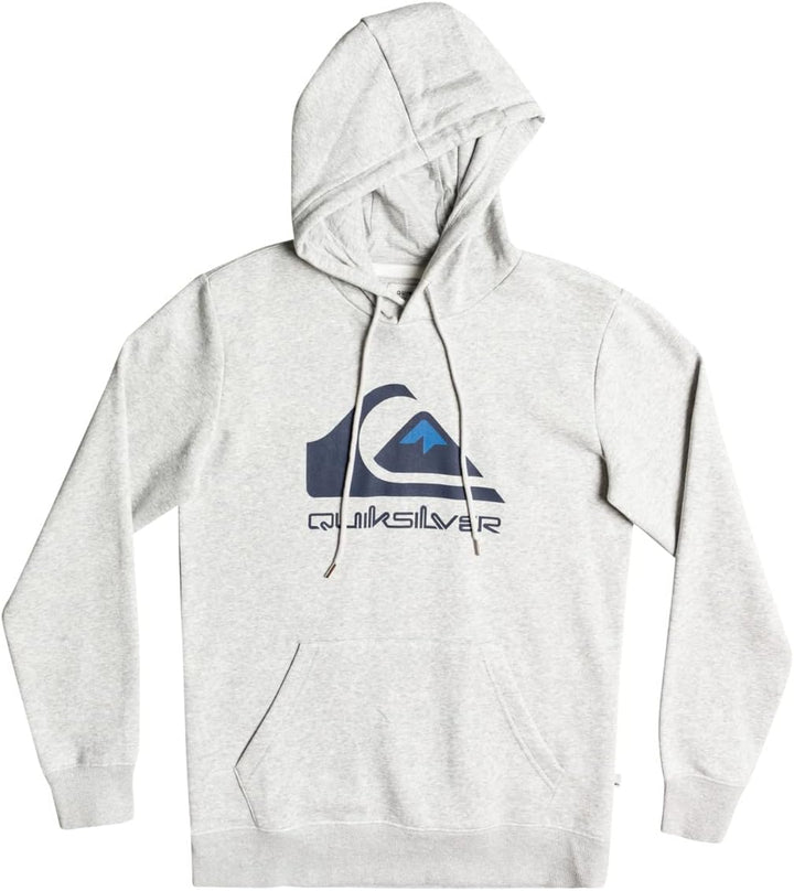 Quiksilver Herren Mw Logo Hoody Hooded Fleece Sweatshirt Pullover (1er Pack) S Highrise -Heather, S