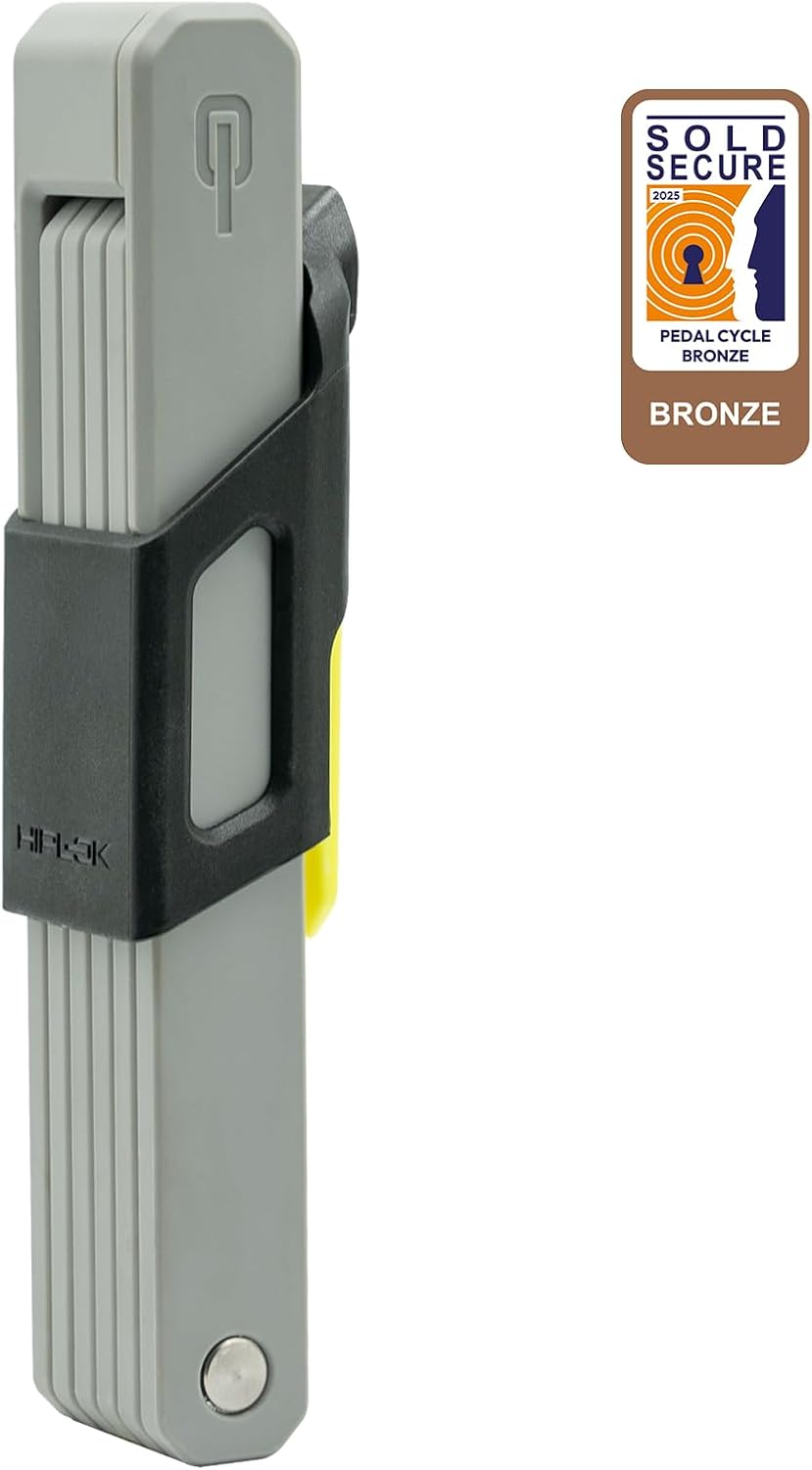 Hiplok SWITCH 105, Faltschloss, Unisex, LIGHT GREY, 105 cm Schliessumfang 105 cm Schliessumfang Ligh