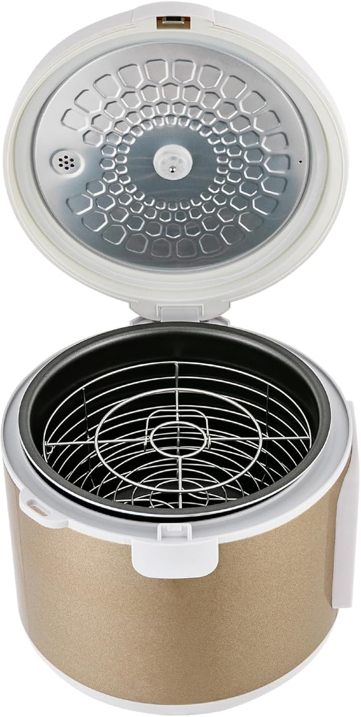 Joghurtbereiter,6L Joghurt Maschine,Knoblauch Fermenter,Türschnallen-Design,Ausschalt-Speicherfunkti