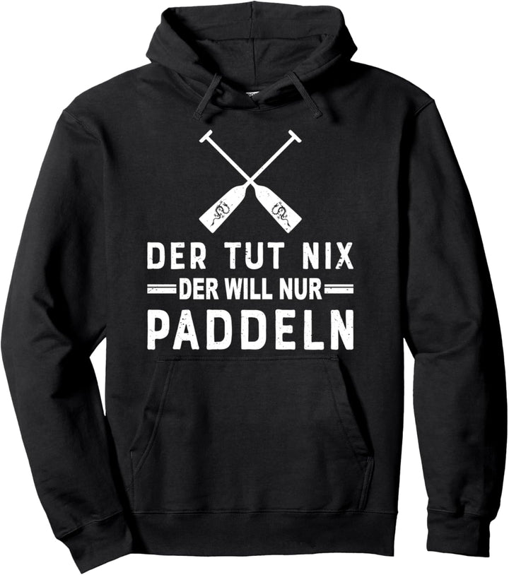 Der tut nix der will nur paddeln - Drachenboot Pullover Hoodie