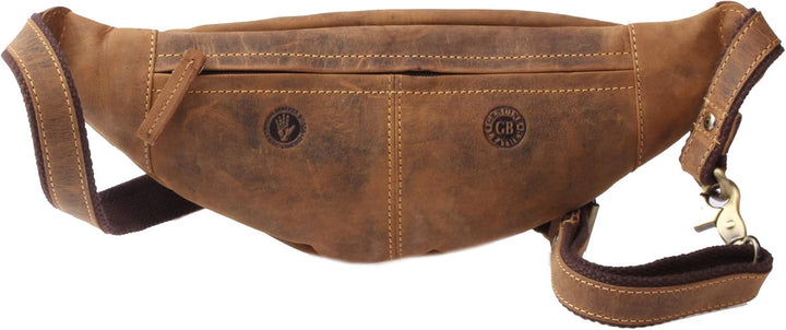 Green Burry Vintage Bauchtasche 2 1743A, Bauchtasche, Braun, one size Brown, Brown