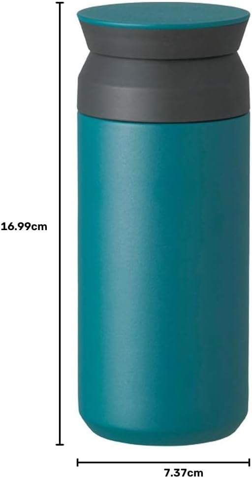 Travel Tumbler 350ml, Turquoise S (1er Pack) Blau, S (1er Pack) Blau