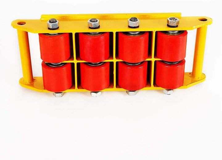 Gelb Schwerlastrolle Industrie Maschinen Mover 12 Ton Transportrollen Industrieroller Panzerrollen R