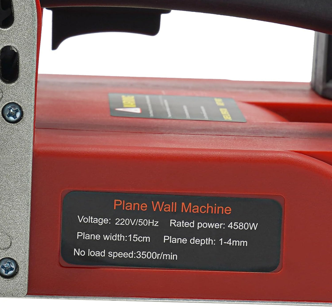 Tapetenentferner, 4580W Elektrischer Betonfräser mit Seitenmesser Wandschaber, 3500 U/min, einstellb