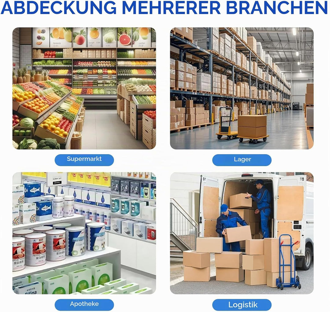 Yanzeo USB-Barcode-Scanner, CCD-Barcode-Scanner für Computer – Plug-and-Play, schnelles und genaues