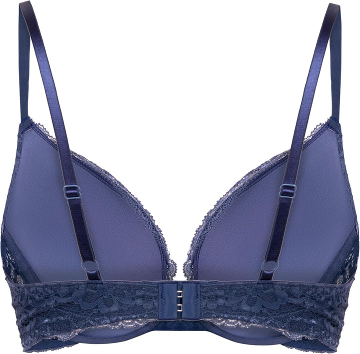 Hunkemöller Vorgeformter Push-up-Bügel-BH Marine 70C Blue Indigo, 70C Blue Indigo