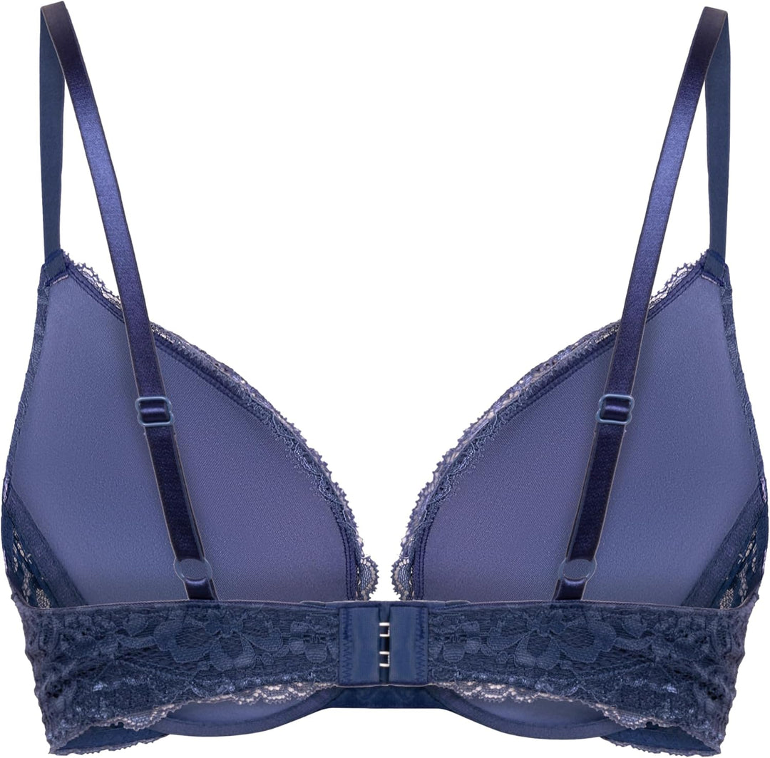 Hunkemöller Vorgeformter Push-up-Bügel-BH Marine 70B Blue Indigo, 70B Blue Indigo