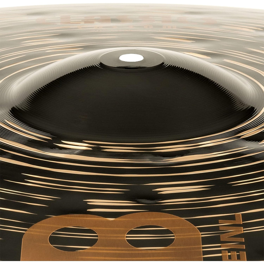 Meinl Cymbals Classics Custom Dark Crash 20 Zoll (Video) Schlagzeug Becken (50,80cm) B12 Bronze, Dun