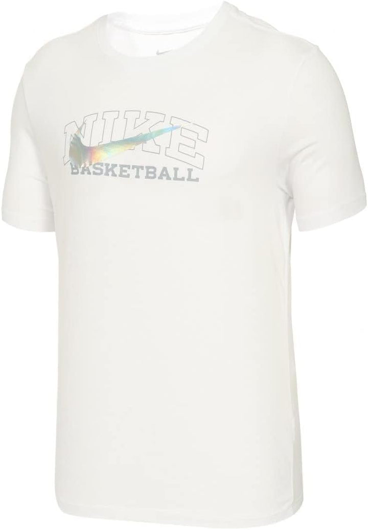 Nike Herren M Nk Df Tee Swoosh Sweatshirt S Weiss, S Wei&#xDF;