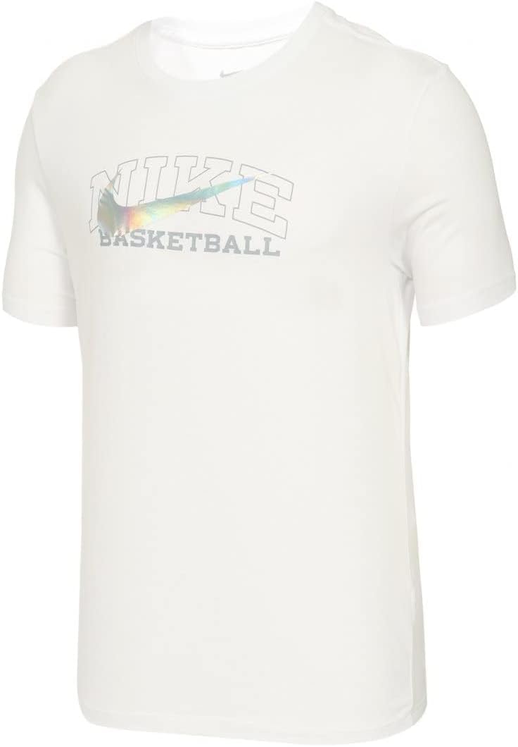 Nike Herren M Nk Df Tee Swoosh Sweatshirt L Weiss, L Weiss