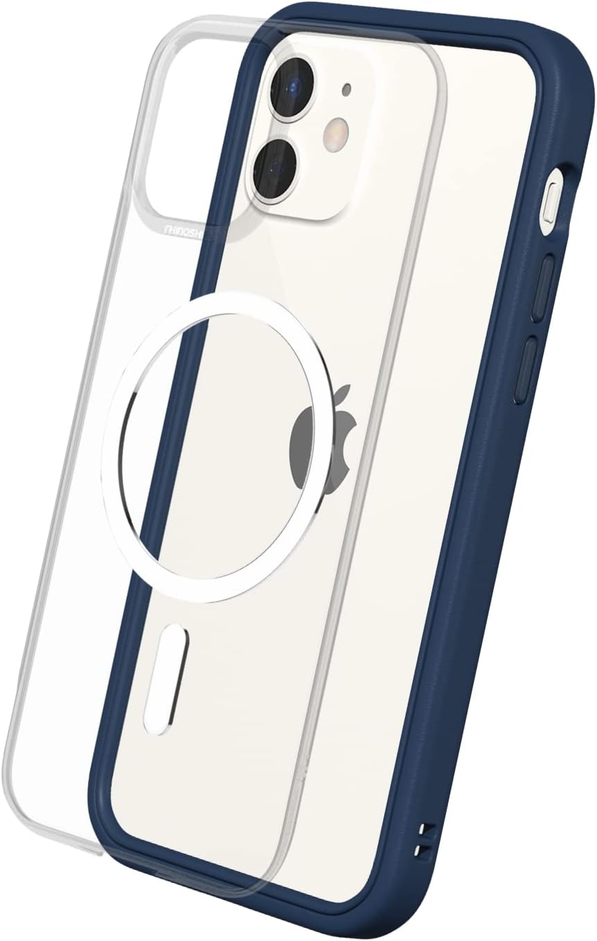RhinoShield Modulares Case kompatibel mit MagSafe für [iPhone 12 Mini] | Mod NX - Überragender Magne