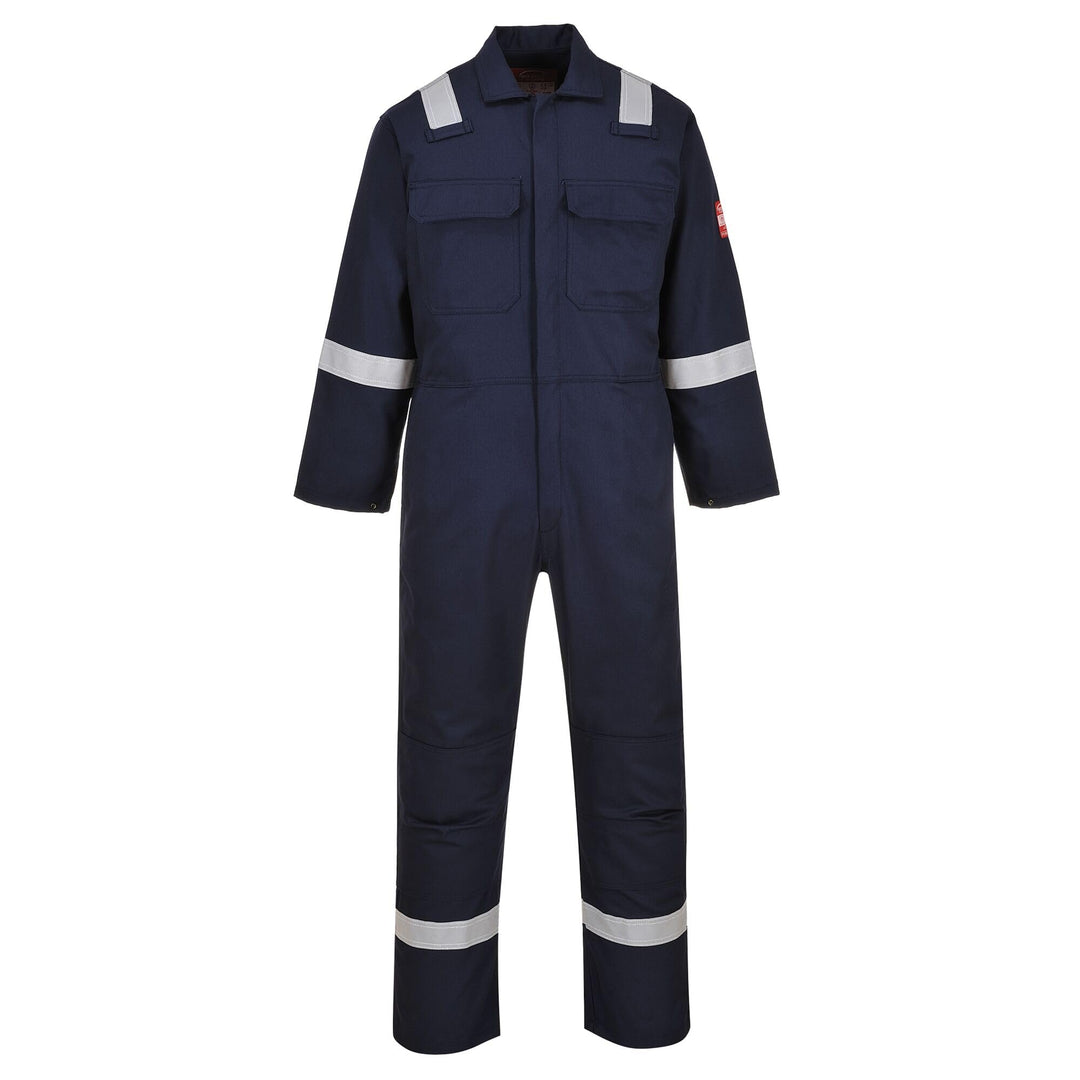 Portwest Bizweld Iona FR Overall, Grösse: XXXL, Farbe: Marine Tall, BIZ5NATXXXL 3X-Large Tall Marine