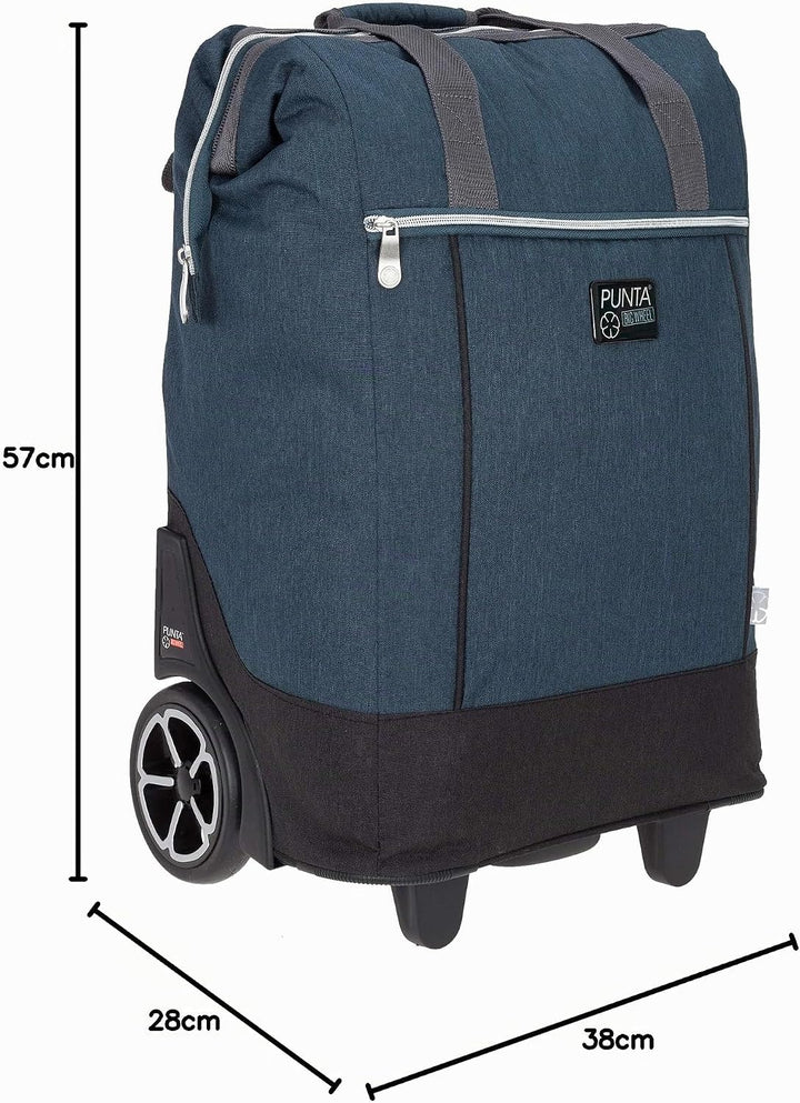 Punta Big Wheel Einkaufsroller Einkaufswagen Shopping Trolley Einkaufstrolley Trolly 10303 + Thermot